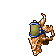 Topaz Crystal Wolf