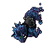 Blue Fire Horse